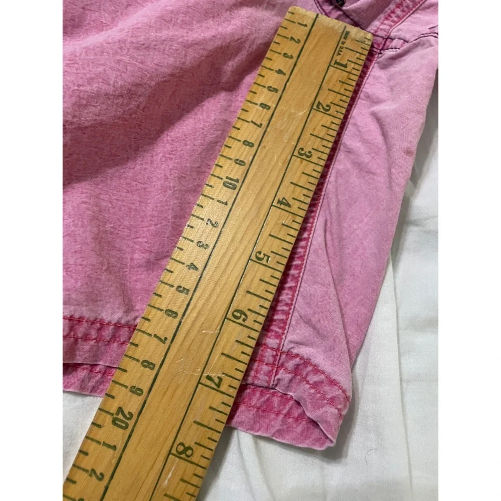 Vineyard Vines Swim Trunks Men Small Pink Blue Colorblock 1M001301 Chappy Shorts